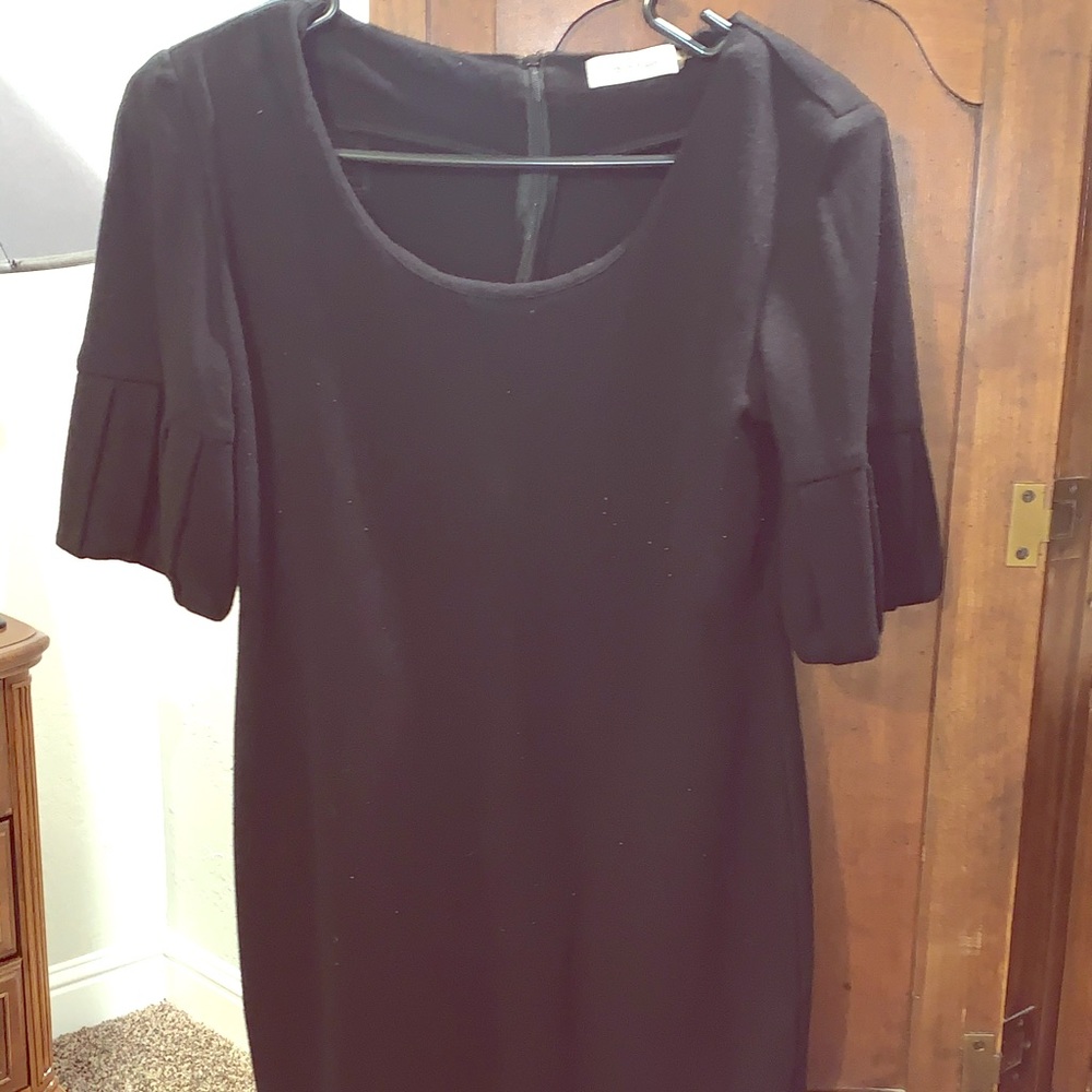 Black Calvin Klein shift dress